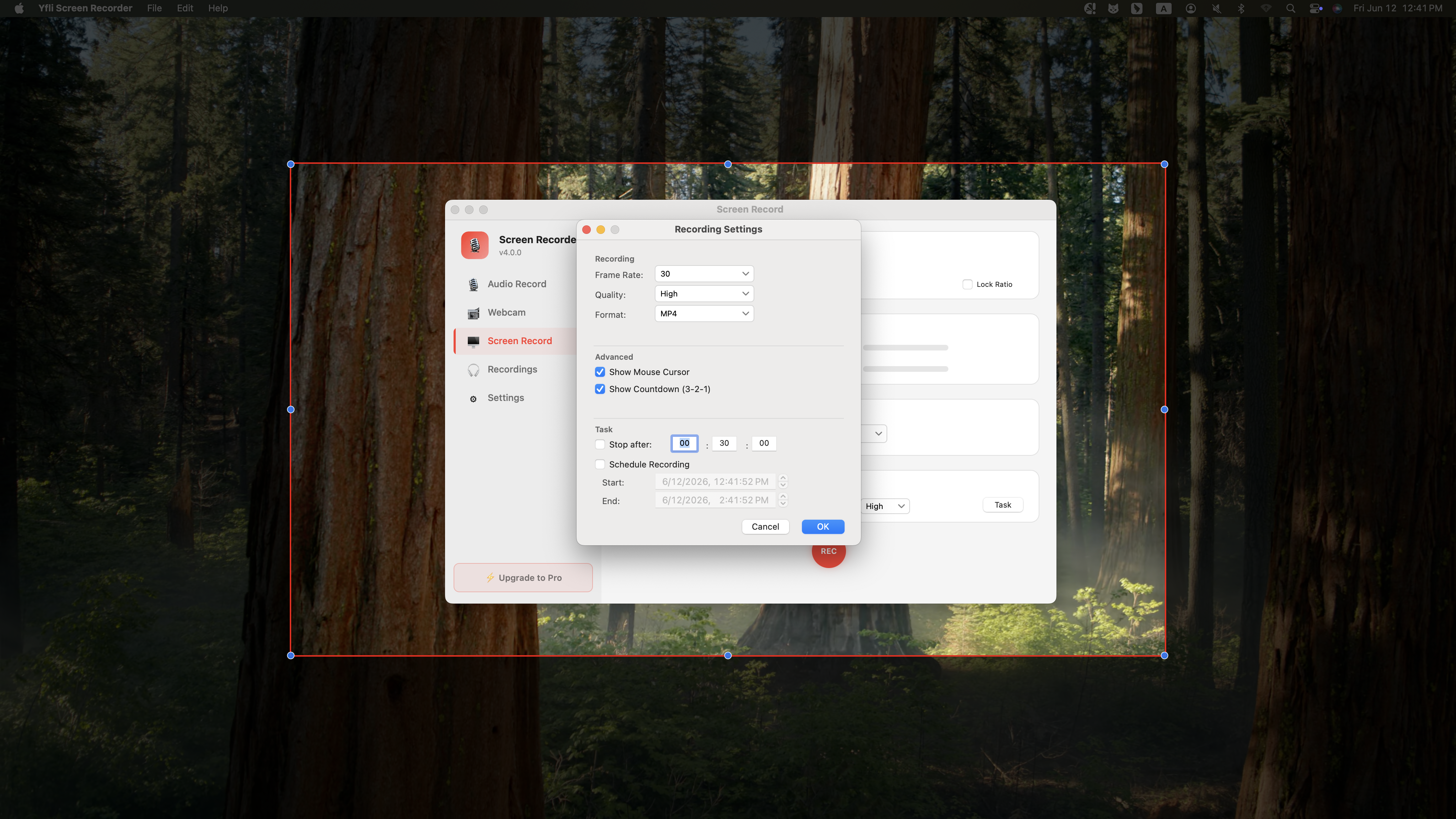 Screen recording with annotation tools — arrows, shapes, and text